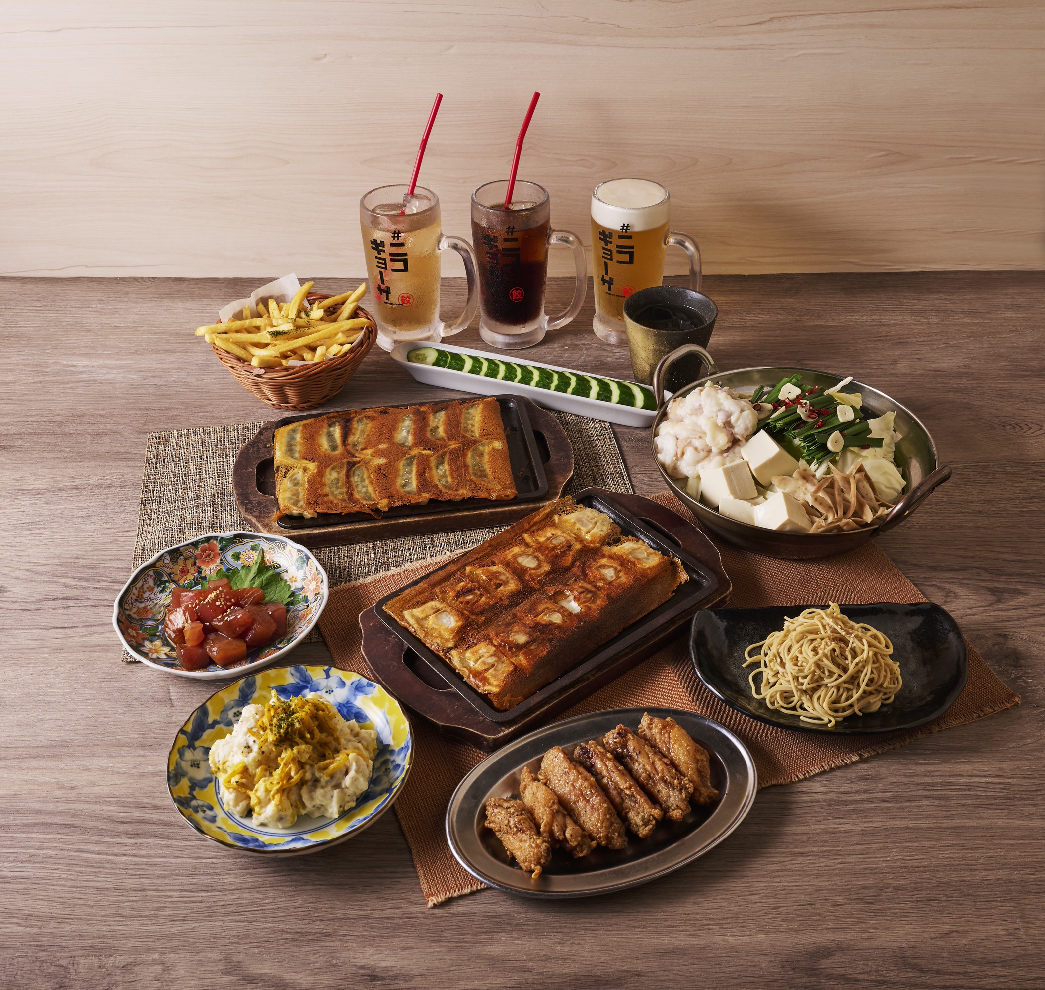 餃子コース 飲み放題込み